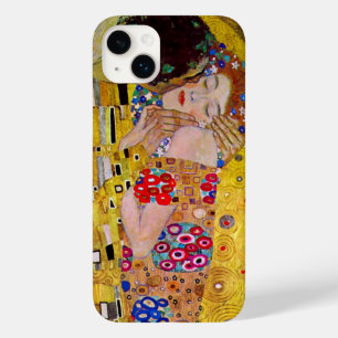 The Kiss by Gustav Klimt, Vintage Art Nouveau Case-Mate iPhone 14 Plus Case