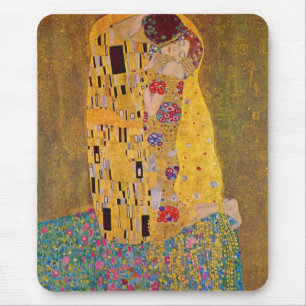 The Kiss by Klimt Mouse Pad