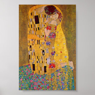 The Kiss by Klimt Poster