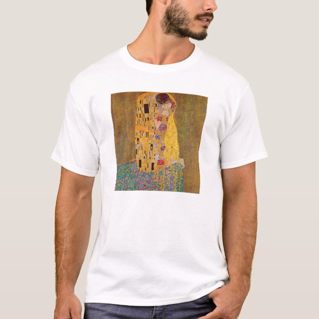 The Kiss by Klimt T-Shirt (Front)