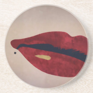 The Kiss Coaster