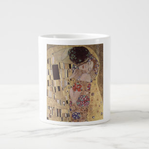 The Kiss Detail - Gustav Klimt Large Coffee Mug