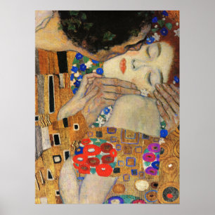 The Kiss (Detail) Gustav Klimt Poster
