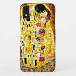 The Kiss, famous painting by Gustav Klimt iPhone XR Case<br><div class="desc">The Kiss,  passionate painting by Austrian Symbolist artist Gustav Klimt</div>