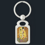 The Kiss, famous painting by Gustav Klimt Key Ring<br><div class="desc">The Kiss,  passionate painting by Austrian Symbolist artist Gustav Klimt</div>