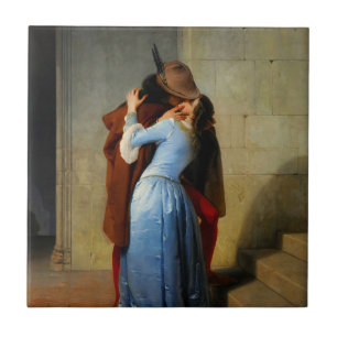 The Kiss Francesco Hayez Ceramic Tile