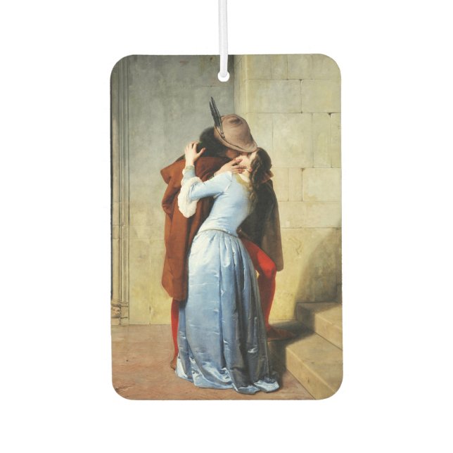 The Kiss - Francesco Hayez Il Bacio  Car Air Freshener (Front)