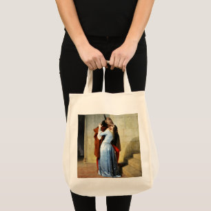 The Kiss - Francesco Hayez Il Bacio  Tote Bag