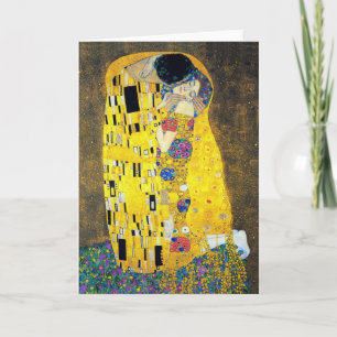 The Kiss, Gustav Klimt Card