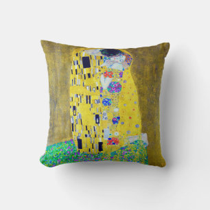The Kiss, Gustav Klimt Cushion