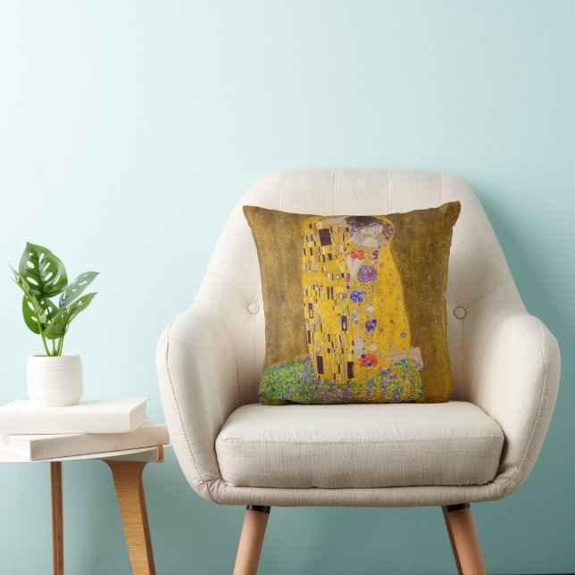 The Kiss | Gustav Klimt | Cushion (Chair)