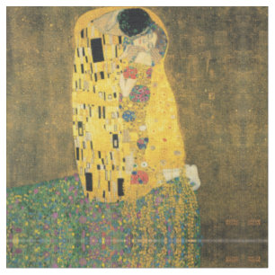 The Kiss - Gustav Klimt Fabric
