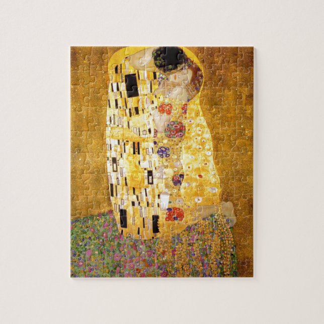 The Kiss Gustav Klimt Jigsaw Puzzle (Vertical)