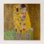 The Kiss | Gustav Klimt | Jigsaw Puzzle<br><div class="desc">The Kiss is a 1901 painting by Gustav Klimt.</div>