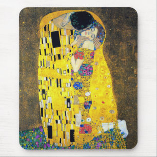 The Kiss, Gustav Klimt Mouse Pad
