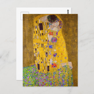 The Kiss | Gustav Klimt | Postcard