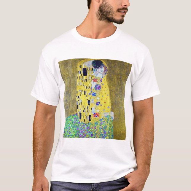 The Kiss, Gustav Klimt T-Shirt (Front)
