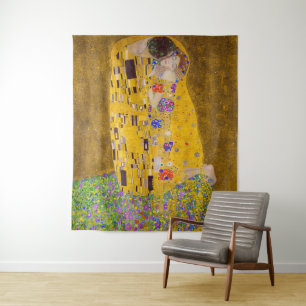 The Kiss Gustav Klimt Tapestry
