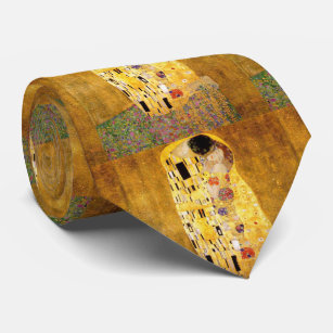 The Kiss Gustav Klimt Tie