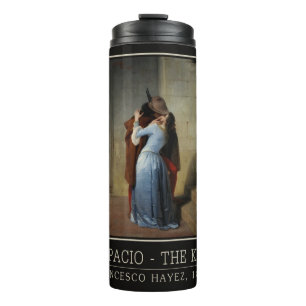 The Kiss / Il Bacio art tumbler