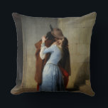 The Kiss / Il Bacio custom wedding pillow<br><div class="desc">“The Kiss” (“Il Bacio”) by Francesco Hayez,  1859. See my store (Other > Art) for more items with fine art prints,  made from public domain digital images.</div>