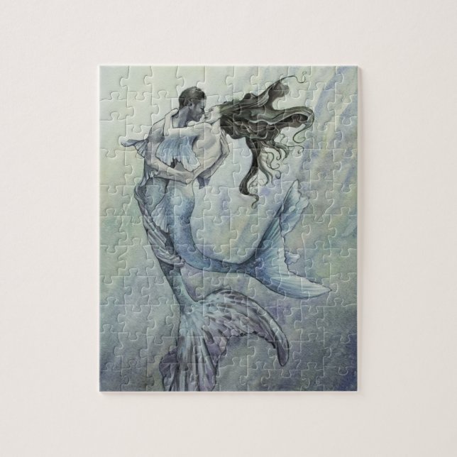 The Kiss Jigsaw Puzzle (Vertical)