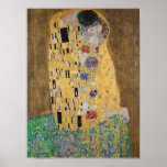 The Kiss(lovers) Der Kuss(Liebespaar) Gustav Klimt Poster<br><div class="desc">Der Kuss (Liebespaar) The kiss (lovers) oil and gold leaf on canvas,  painting by the Austrian Symbolist painter Gustav Klimt. Klimt's most popular work. Dating 1908 (completed 1909). Dimensions 180 × 180 cm. Österreichische Galerie Belvedere,  Wien.</div>