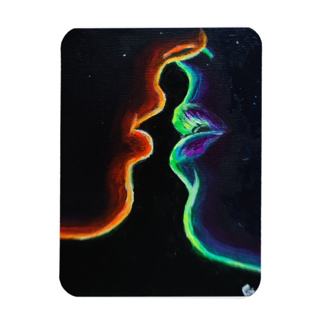 The kiss magnet (Vertical)