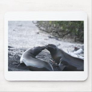 The kiss mouse pad