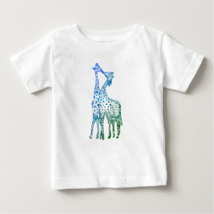 The kiss of the giraffes Tutu RufleTee Baby T-Shirt