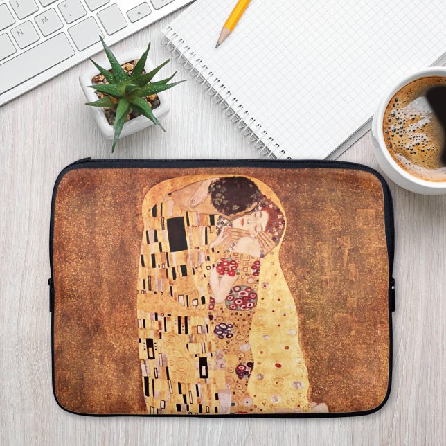 The Kiss Painting Gustav Klimt Laptop Sleeve (Creator Uploaded)