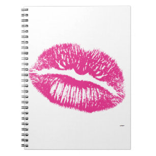 The Kiss, Pink Lips Notebook