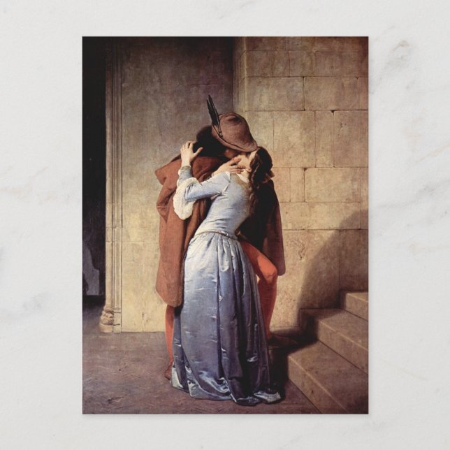 The Kiss Postcard (Front)