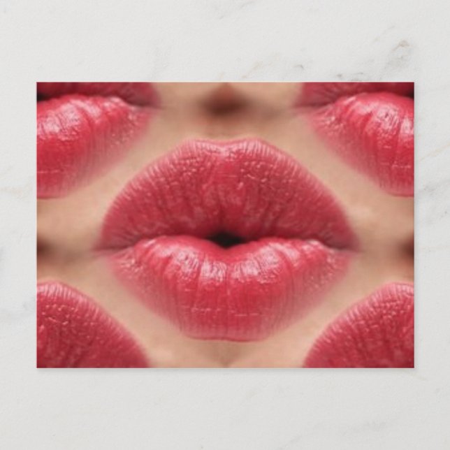 The Kiss Postcard (Front)