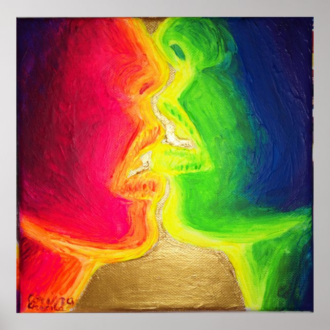 The kiss poster (Front)