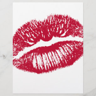 The Kiss, Red Lips