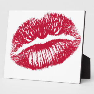 The Kiss, Red Lips Plaque