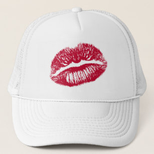 The Kiss, Red Lips Trucker Hat