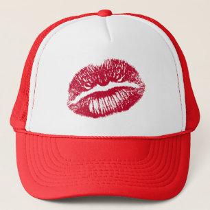 The Kiss, Red Lips Trucker Hat