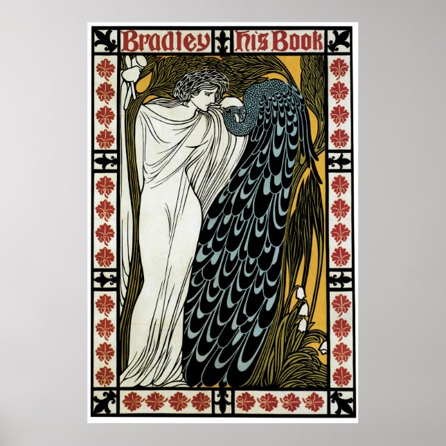 The Kiss Vintage William H Bradley Poster (Front)