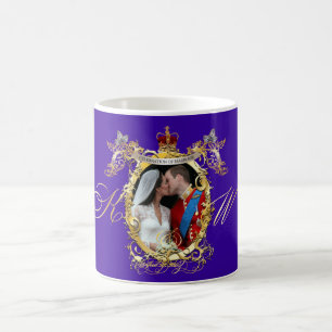the kiss, will+kate wedding, Custom Colour!! Coffee Mug