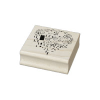 The Kiss - Wood Art Stamp