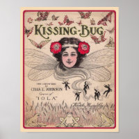 The Kissing Bug 1909 Ragtime Sheet Music