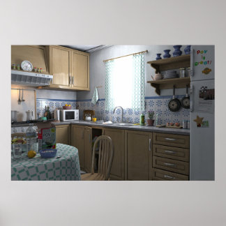 The Kitchen Poster