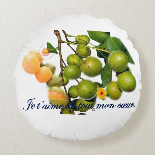 The kitchenette round cushion (Front)