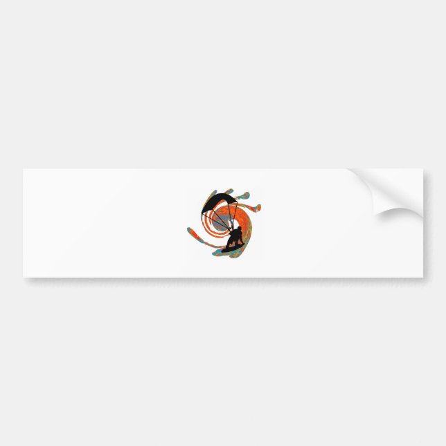 THE KITEBOARD SYSTEMIC BUMPER STICKER (Front)