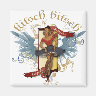 The Kitsch Bitsch : Dancing Doll Tattoo Pin-Up Magnet