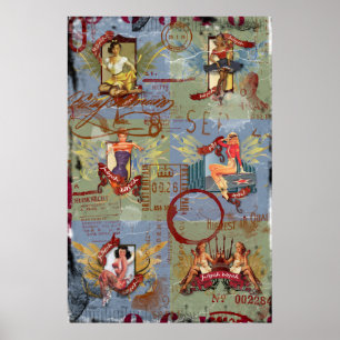 The Kitsch Bitsch:Destroyed Kitsch Bitsch Pin-Ups Poster