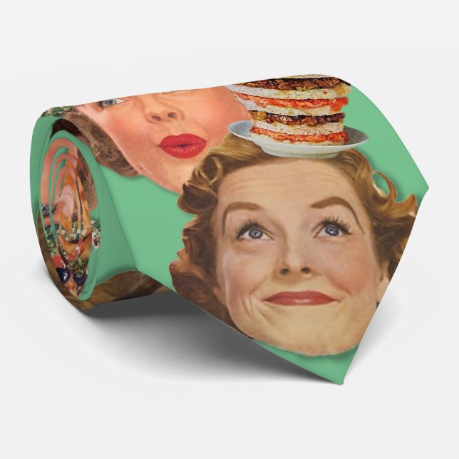 The Kitsch Bitsch : Disembodied Ladies of Kitsch Tie (Rolled)