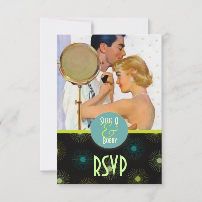 The Kitsch Bitsch : For Better ... RSVP Card (Front)